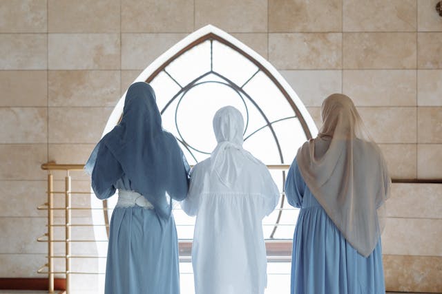 Prayer hall architectural detail